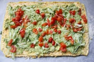 tomatoes on roulade