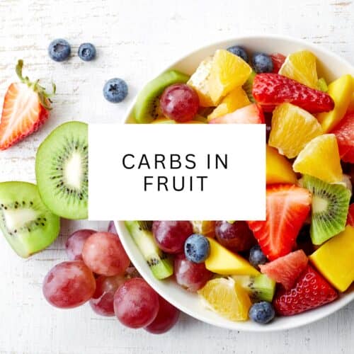 A bowl of fruit showcasing a variety of low carb fruits.