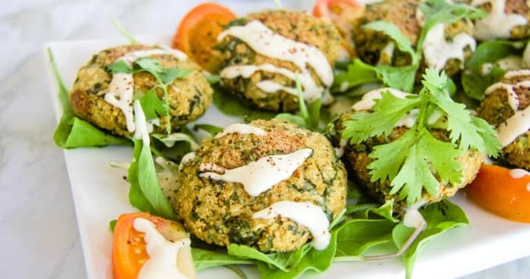 cauliflower falafel