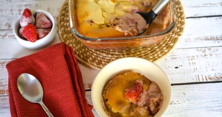 strawberry cobbler