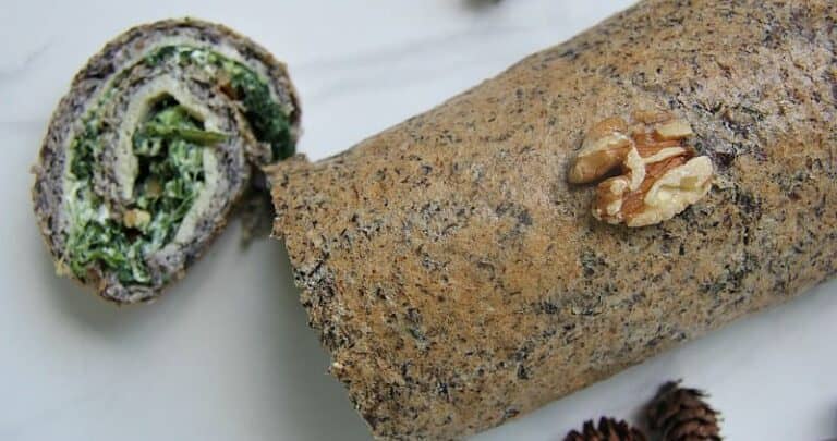 mushroom roulade
