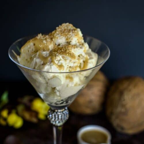 coconut ice cream