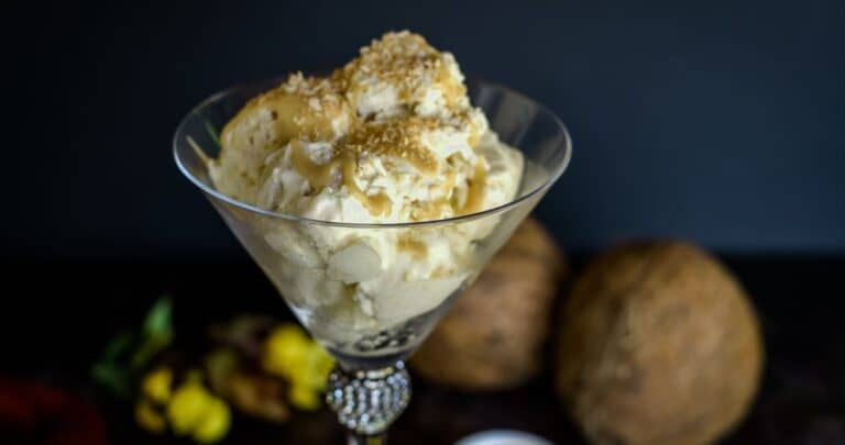 coconut ice cream
