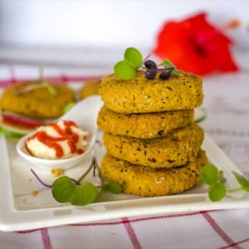 lupini beans fritters