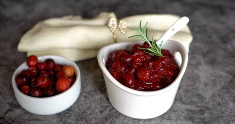 cranberry sauce