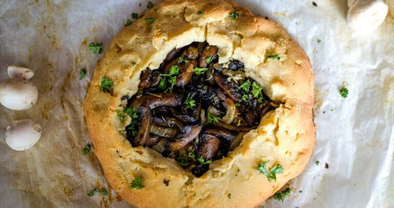 mushroom galette