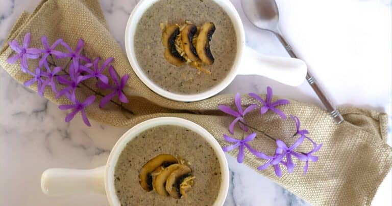 creamy mushroom soup