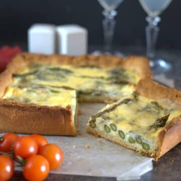 asparagus tart