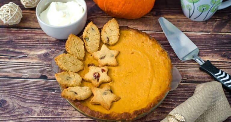 low carb pumpkin pie