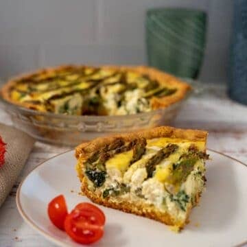 asparagus quiche