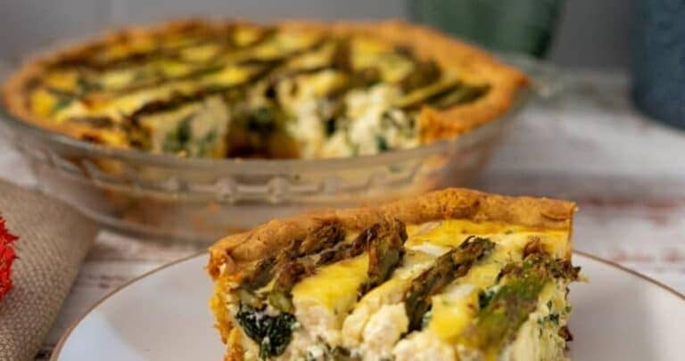 asparagus quiche