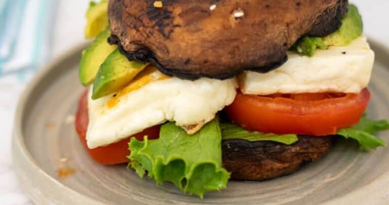 keto mushroom burger bun