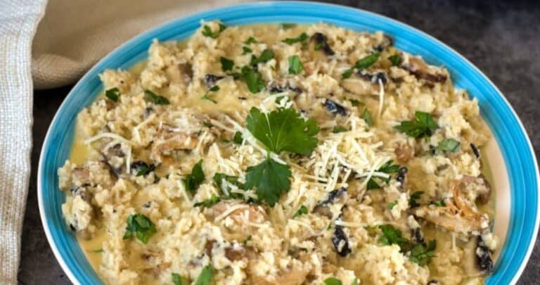celeriac keto risotto