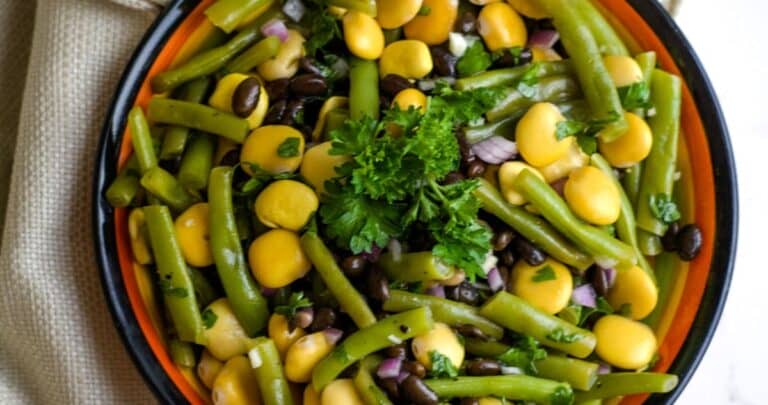 low carb bean salad