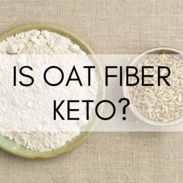 oat fiber keto
