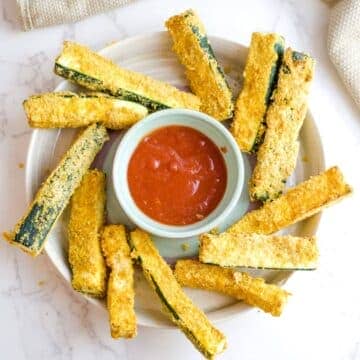 vegan zucchini fries